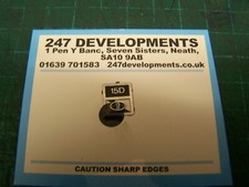 "0" Gauge 247 Developments Shed Plate 15D