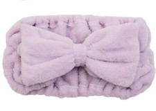 Facial Bow Head band for Girls Washing Spa Headband Face Skincare Shower Fluffy