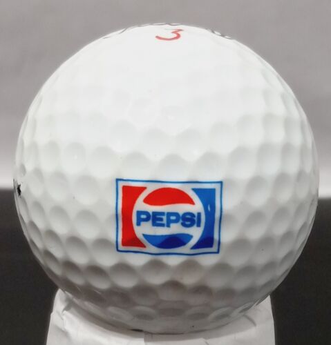 Ballon de golf vintage logo PEPSI Titleist 3 384 DT 90 - Photo 1 sur 4