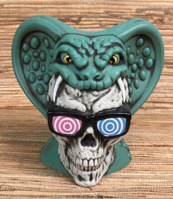 Cobra Fang Tiki Mug By Tiki Farm Dirty Donny Hypno Eyes Tiki Bar