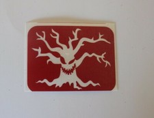 Halloween Haunted Tree Glitter Tattoo Stencil Pack