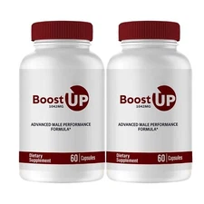 2-Pack Boost Up Capsules, Max Strength, BoostUp Pills for Men - 120 Capsules