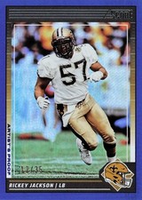 2024 Score Rickey Jackson Artist's Proof Parallel #/35 + Base Auto Saints