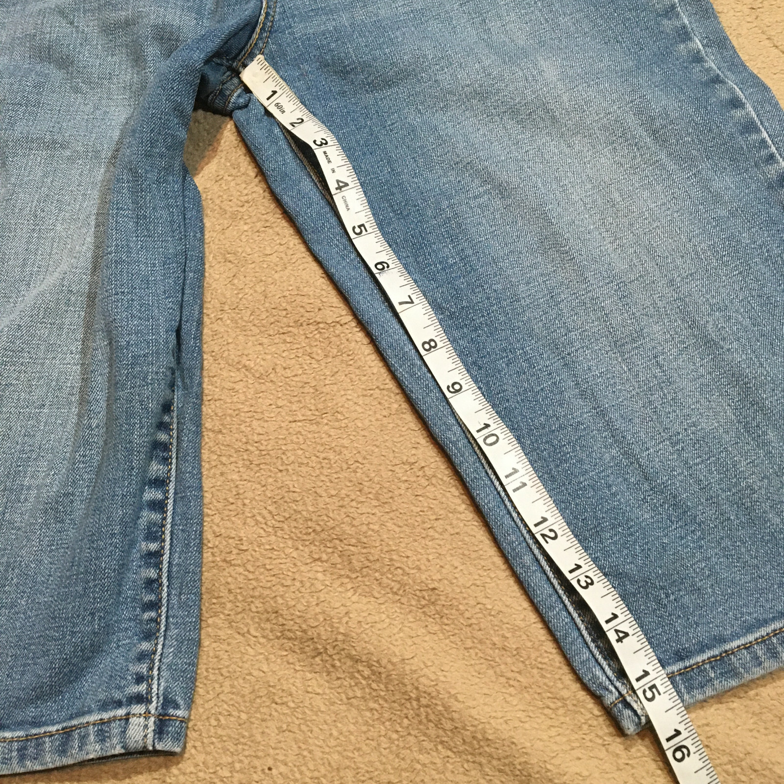 Levis 515 Skimmer Womens Denim Bermuda Shorts Size 6 … Gem