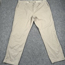 Spoke Pants Mens Beige Chino Straight Leg Trousers Build C Stretch Size 42