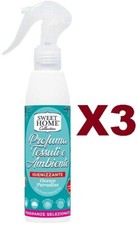 3 SWEET HOME PROFUMA TESSUTI E AMBIENTE IGIENIZZANTE OOCEAN PARADISE SPRAY 250ML