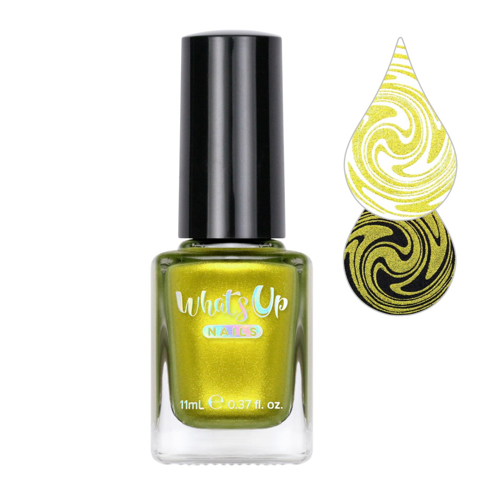 Greenback Miner Stamping Polish (Greenish Gold), Nail Polish for Nail Art