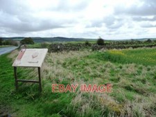PHOTO  LONGOVICIUM INTERPRETED VIEW FROM THE ROMAN FORT'S CAR PARK ON THE B6296.
