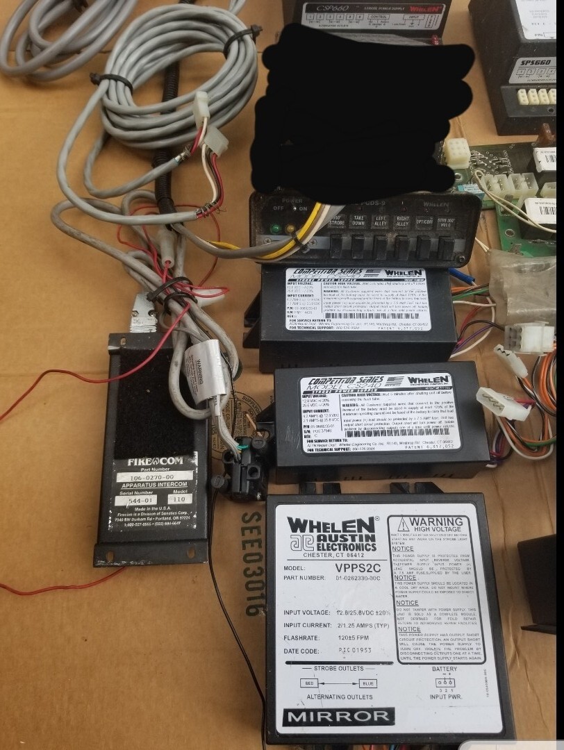 Whelen CS240, PC-059, VPPS2C, CSP-690, CSP-660, UPS-64C, PCDS-9
