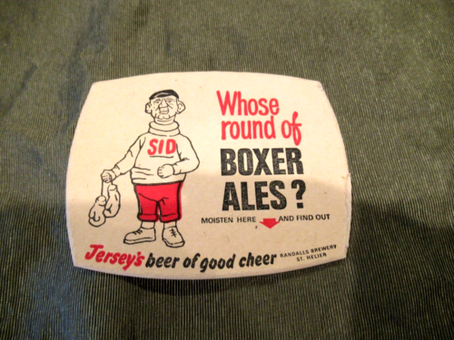 Camiseta deportiva Boxer Ales cerveza de buen ánimo, cervecería Randalls, montaña rusa publicitaria - Imagen 1 de 4