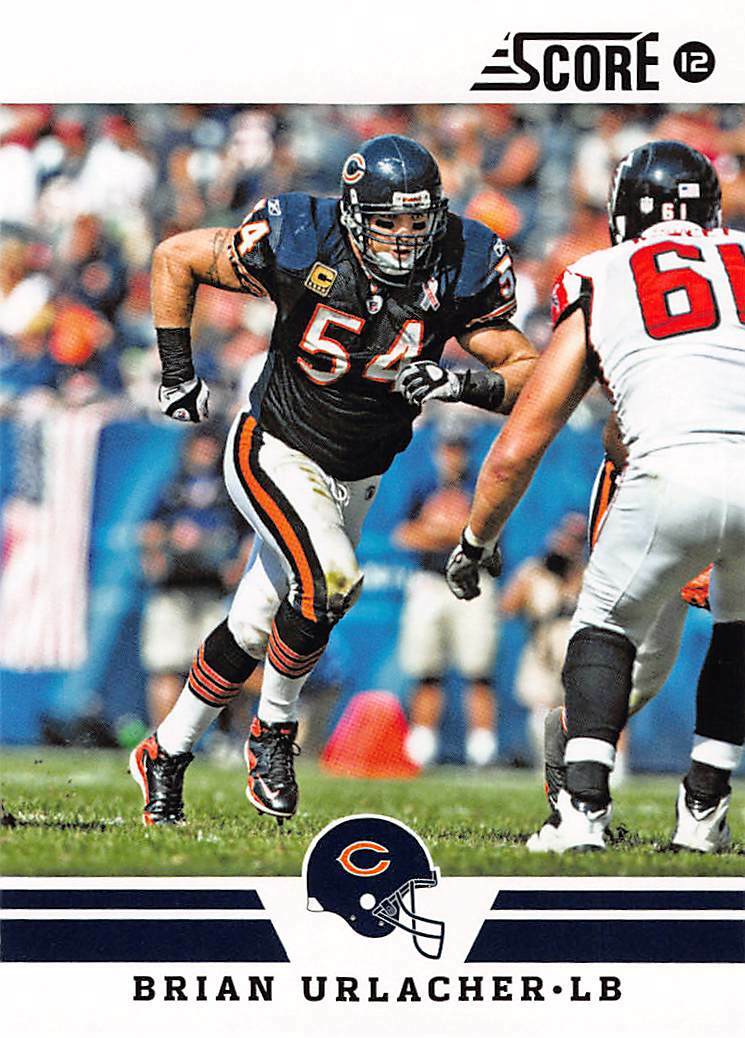 2012 Score Football Brian Urlacher #61 NM/MT CHICAGO BEARS/HIGH