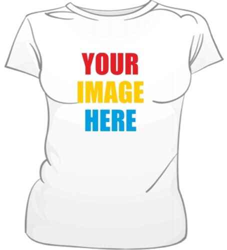 Maßgefertigt Buchse T-Shirt Foto Oder Bild Bedruckt Personalisiert T-Shirt - Bild 1 von 1
