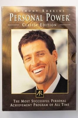 Anthony Tony Robbins Get The Edge Complete & Personal Power 1-7 Audio CD Sets