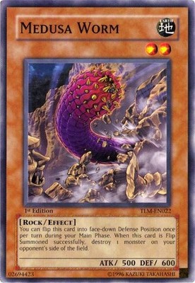 Medusa Worm TLM-EN022 The Lost Millennium Yu-Gi-Oh Unlimited MP