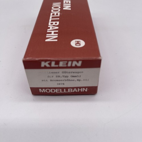 PEQUEÑO modelismo ferroviario | 3076 | vagón de mercancías de la DB | NUEVO Y EMBALAJE ORIGINAL [19] | Condition: Neu