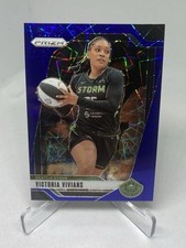 2024 WNBA Panini Prizm Blue Velocity Prizm SP Card # VICTORIA VIVIANS