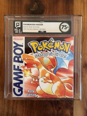 Nintendo Pokémon Rote Edition Game Boy CIB PAL 1999 Pixel 75+ No VGA Wata
