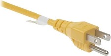 6FT NEMA 5-15P to C13 Yellow Power Cord 18/3 AWG 10A 125V 3-Prong NEW