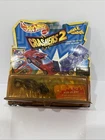 Hot Wheel Mattel Crashers 2 Double Damage 24724 Double Barrel Blue Quick Fix Car