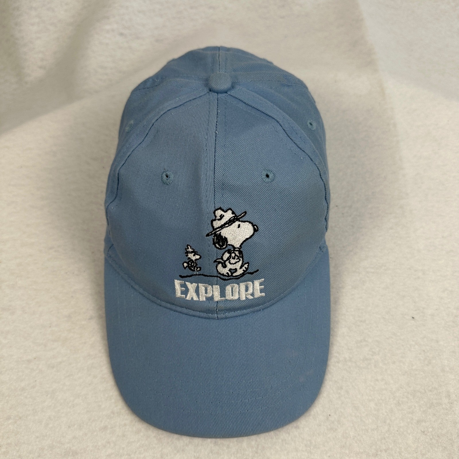 Peanuts Snoopy Woodstock Explore Blue Baseball Ca… - image 3