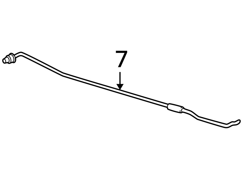 Chevrolet Pontiac Cavalier 1995-2005 Sunfire Rod ASM capó abierto 22656284 nuevo Foto 3 de 3