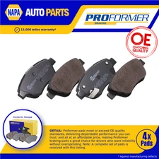 Brake Pads Set fits PROTON SATRIA 1.6 Front 2007 on Proformer PC351110 New