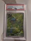 2023 POKEMON MEW EN-151 ILLUSTRATION RARE #166 BULBASAUR PSA 9