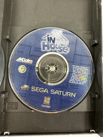 WWF In Your House Sega Saturn, 1996) Game Case Manual Registration - Tested