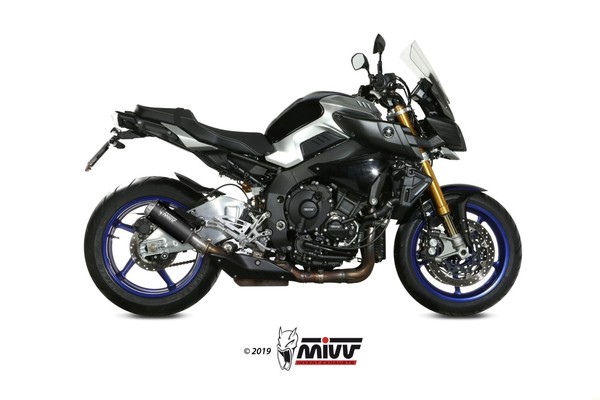 Mivv MK3 Abgasanlage EndschalldäMpfer Inox Schwarz Yamaha MT-10 1000 2016-2018-image