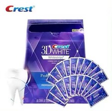 Crest3D Blanchiment Effet Professionnels Bandes Blanches (10patches 20 Bandes)