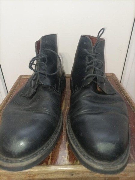 Men Bexley Boots Black Leather 42