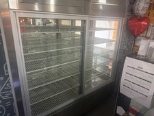 Pass Through Fridge - With Condenser Unit. Doors Open Both Ways - Front And Back