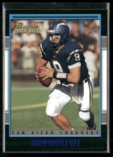 Drew Brees 2001 Bowman #164 Rookie Card RC San Diego Chargers. rookie card picture