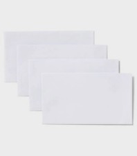(4) Four UP & UP White Security Envelopes. Size No. 6 3/4