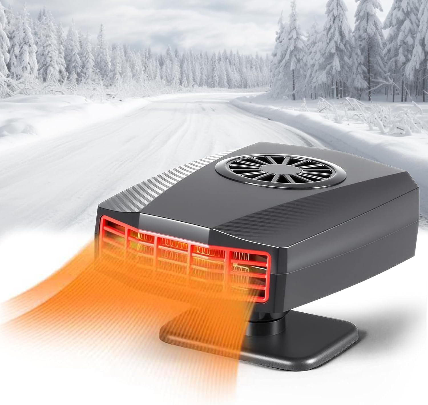 Portable Car Heaters for Vehicle - 12V Car Heater That Plugs into Cigarette Ligh
