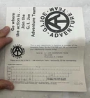 Vintage 1971 G.I. Joe Adventure Team Membership Enrollment Form – Mint Condition