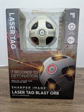 Sharper Image Laser Tag Blast Orb Tactical Suppression with Self-Detonating  NEW