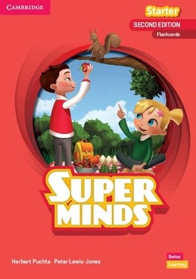 Super Minds Starter Flashcards British English by Herbert Puchta Cards Book