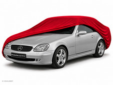 Ganzgarage Indoor Stretch Cover Carcover für Mercedes-Benz SLK R170 rot Ganzgarage Indoor Stretch Cover Carcover für Mercedes-Benz SLK R170 rot