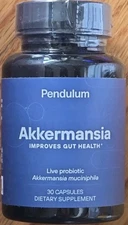 Pendulum Akkermansia, Improves Gut Health, 30 Capsules