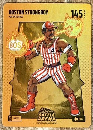 2026 Bo Jackson Battle Arena Boston Strongboy Orange BF #OBF-51 Jim Rice SP