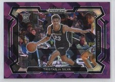 2024 Panini Prizm Draft Picks Purple Ice Variations /149 Tristan da Silva 1js1