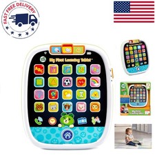 Interactive Toddler Learning Tablet - Lights, Sounds  Multilingual Fun