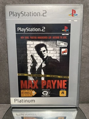 Jeu vidéo Max Payne Platinum – PlayStation 2 – bon état - Photo 1/3