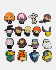 Harry Potter Themed Shoe Charms for Crocs Shoes Set of 17 