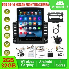 9.7" CAR STEREO RADIO HEAD UNIT ANDROID 13 GPS FOR 09-14 NISSAN FRONTIER/XTERRA