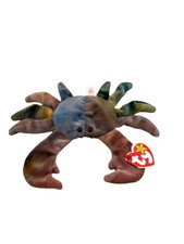Ty Beanie Babies Claude the Crab DOB September 3, 1996 Excellent Free Shipping