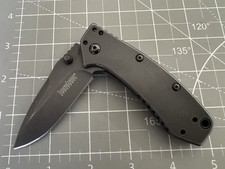 KERSHAW 1555TI 'Cryo' Gray 8Cr13MoV Assisted FrameLock Flipper Knife 6.75" Open