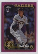 2024 Topps Chrome Pink Refractor Yuki Matsui #116 uk2