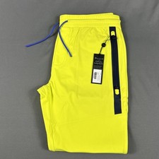 Greyson Sequoia Pants Joggers Large Radium Yellow Nylon Spandex NWT MSRP 198